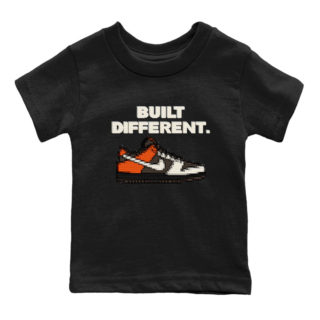 Dunk Red Panda shirt to match jordans Built Different sneaker tees Dunks Red Panda SNRT Sneaker Tees Sneaker Matching Cotton Shirt baby toddler Black 2 cotton Shirt