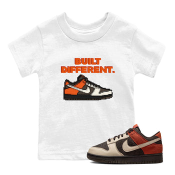 Dunk Red Panda shirt to match jordans Built Different sneaker tees Dunks Red Panda SNRT Sneaker Tees Sneaker Matching Cotton Shirt baby toddler White 1 cotton Shirt