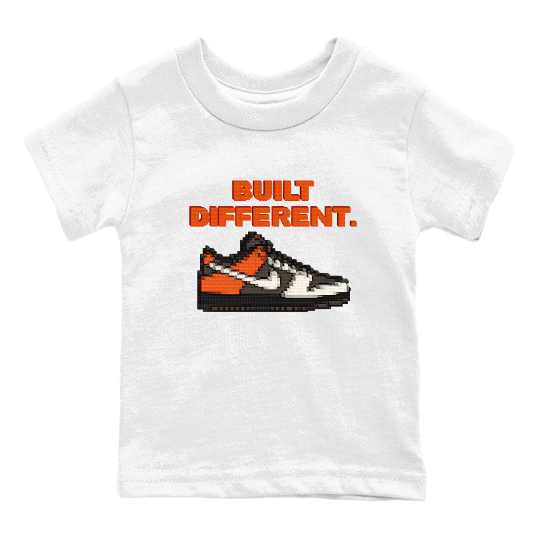 Dunk Red Panda shirt to match jordans Built Different sneaker tees Dunks Red Panda SNRT Sneaker Tees Sneaker Matching Cotton Shirt baby toddler White 2 cotton Shirt