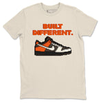 Dunk Red Panda shirt to match jordans Built Different sneaker tees Dunks Red Panda SNRT Sneaker Tees Sneaker Matching Cotton Shirt unisex cotton Natural 2 crew neck shirt