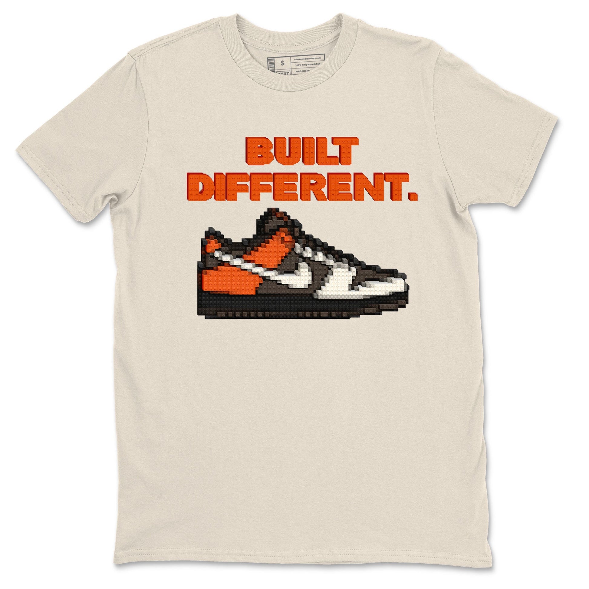 Dunk Red Panda shirt to match jordans Built Different sneaker tees Dunks Red Panda SNRT Sneaker Tees Sneaker Matching Cotton Shirt unisex cotton Natural 2 crew neck shirt