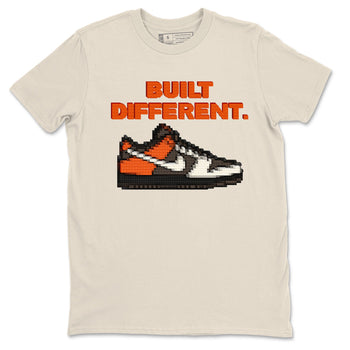 Dunk Red Panda shirt to match jordans Built Different sneaker tees Dunks Red Panda SNRT Sneaker Tees Sneaker Matching Cotton Shirt unisex cotton Natural 2 crew neck shirt