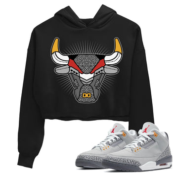 Jordan 3 Cool Grey Sneaker Match Tees Bull Head Sneaker Tees Jordan 3 Cool Grey Sneaker Release Tees Women's Shirts