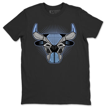 Jordan 4 University Blue Sneaker Match Tees Bull Head Sneaker Tees Jordan 4 University Blue Sneaker Release Tees Unisex Shirts