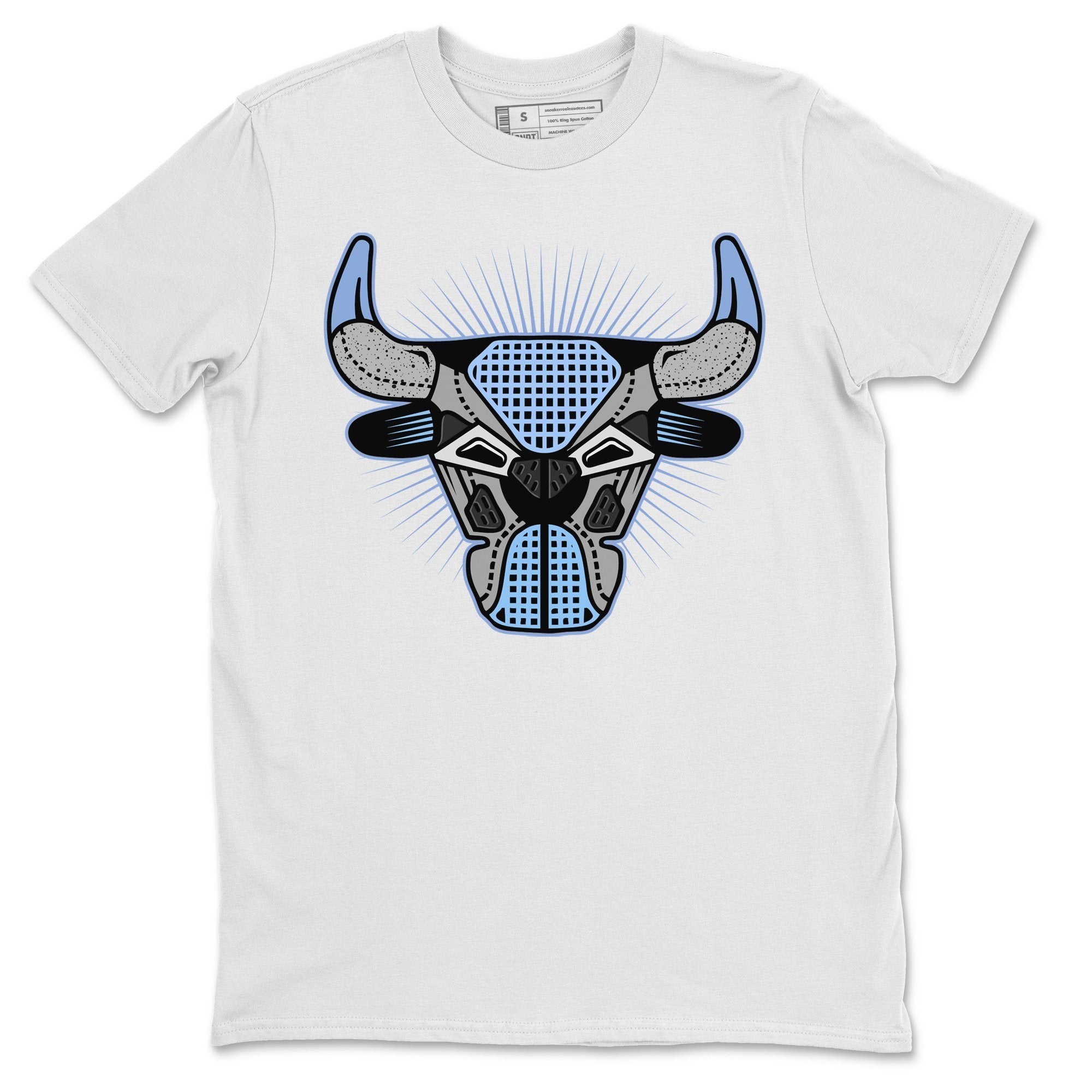 Jordan 4 University Blue Sneaker Match Tees Bull Head Sneaker Tees Jordan 4 University Blue Sneaker Release Tees Unisex Shirts