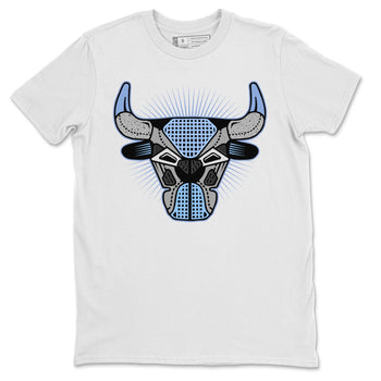 Jordan 4 University Blue Sneaker Match Tees Bull Head Sneaker Tees Jordan 4 University Blue Sneaker Release Tees Unisex Shirts