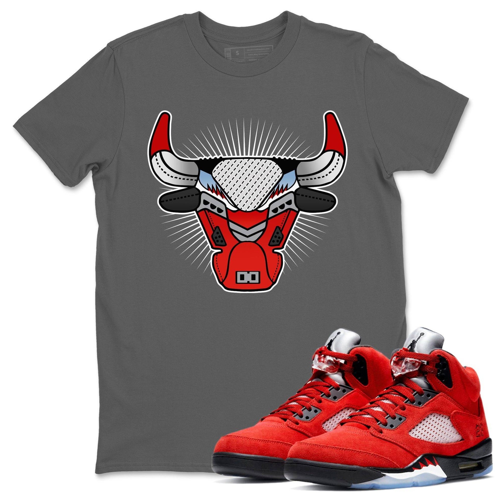 Jordan 5 Raging Bull Sneaker Match Tees Bull Head Sneaker Tees Jordan 5 Raging Bull Sneaker Release Tees Unisex Shirts