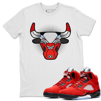 Jordan 5 Raging Bull Sneaker Match Tees Bull Head Sneaker Tees Jordan 5 Raging Bull Sneaker Release Tees Unisex Shirts