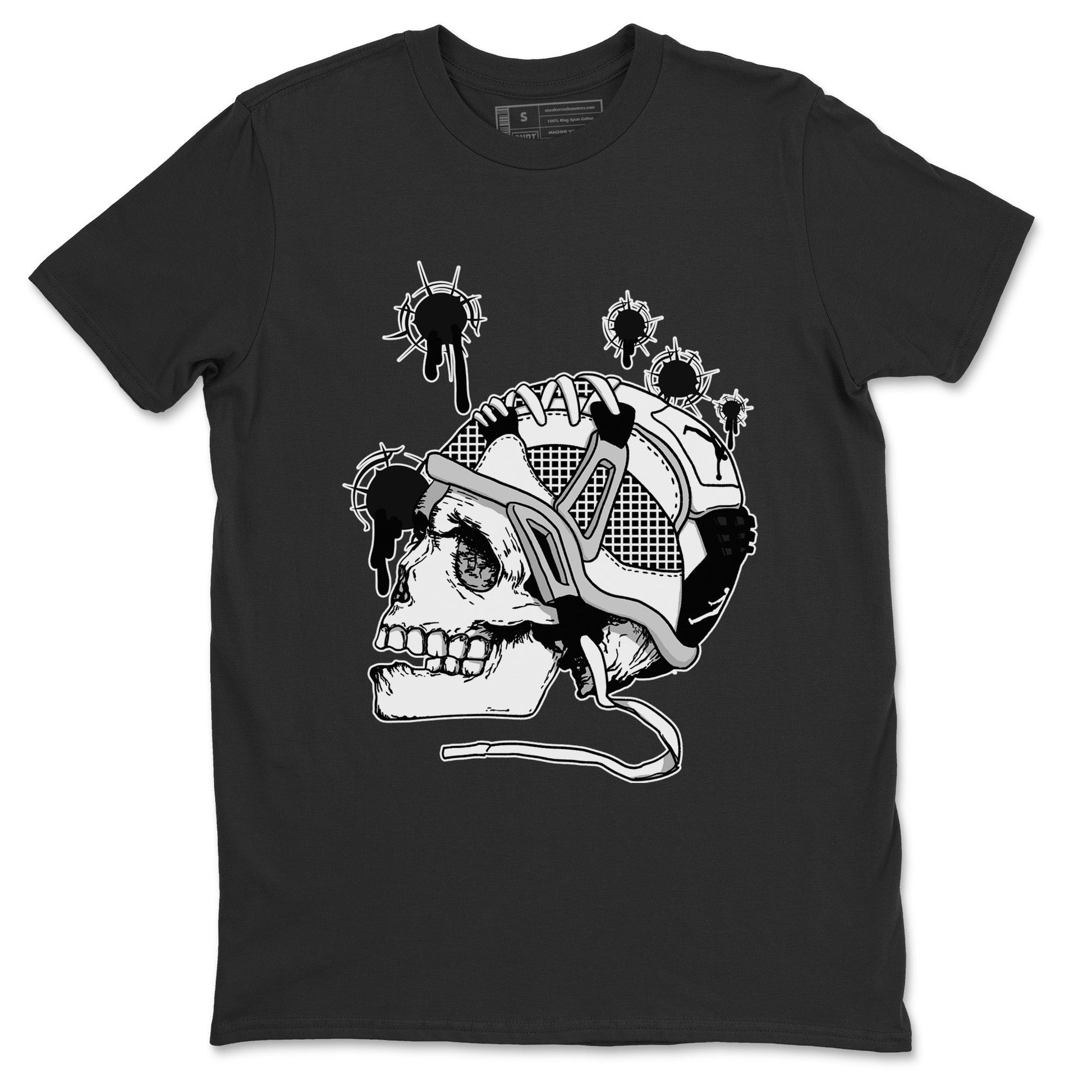 Jordan 4 Military Black Sneaker Match Tees Bullet Holes Sneaker Tees Jordan 4 Military Black Sneaker Release Tees Unisex Shirts