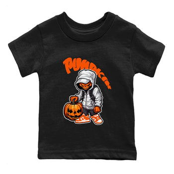 Air Jordan 1 Starfish shirt to match jordans Bustard Pumpkin sneaker tees AJ1Starfish SNRT Sneaker Release Tees Baby Toddler Black 2 T-Shirt Halloween Custumes