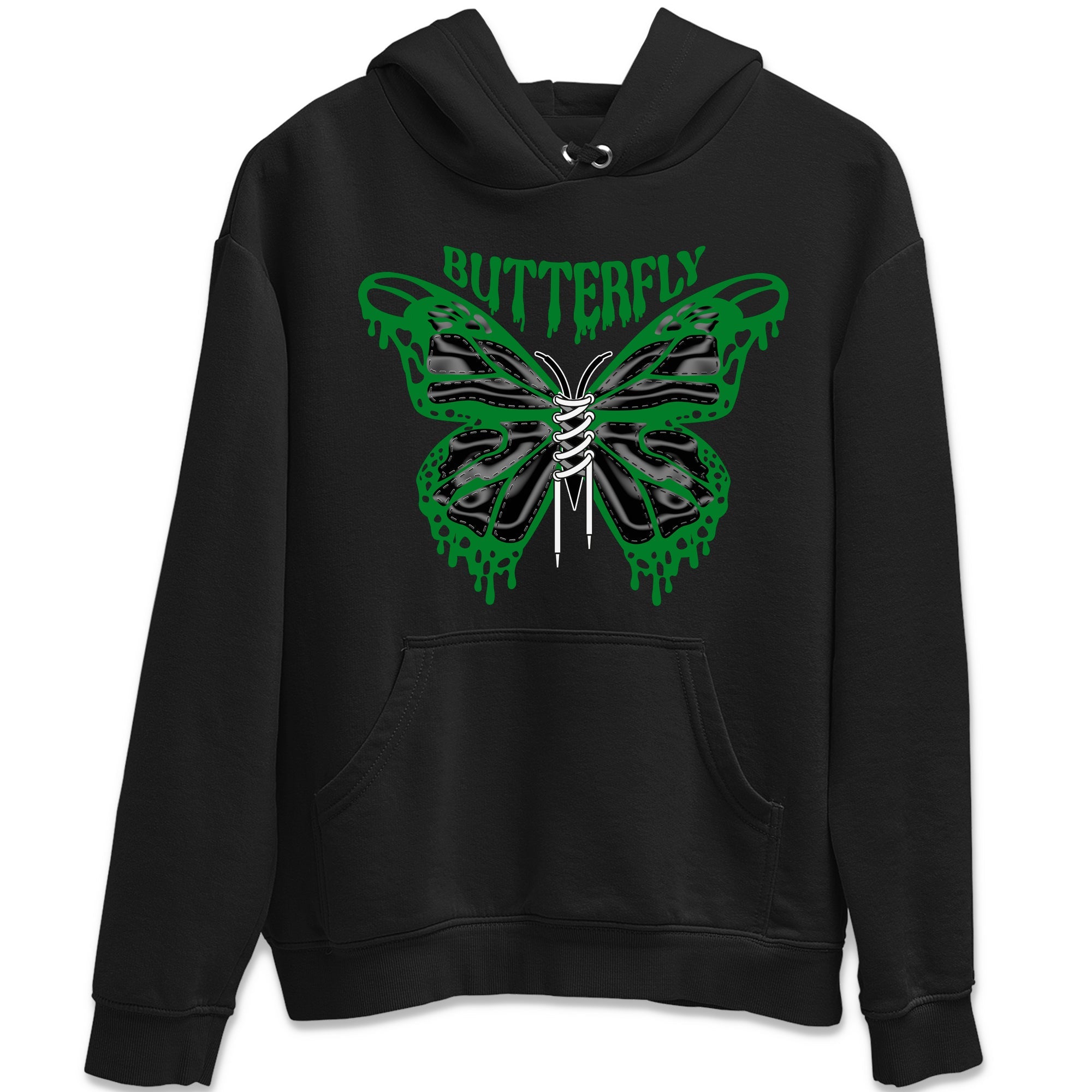Air Jordan 1 Celtics Sneaker Match Tees Butterfly Sneaker Tees AJ1 OG HIGH Celtics Sneaker Release Tees Unisex Shirts Black 2
