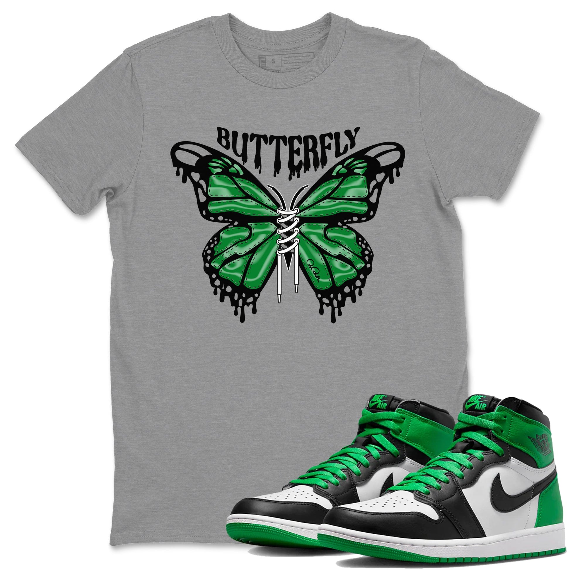 Air Jordan 1 Celtics, Butterfly Women's Shirts