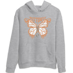 Air Jordan 1 Praline shirt to match jordans Butterfly sneaker tees AJ1Praline SNRT Sneaker Release Tees Unisex Heather Grey 2 T-Shirt