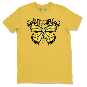 Air Jordan 4 Thunder Sneaker Match Tees Butterfly Sneaker Tees AJ4 Thunder Sneaker Release Tees Unisex Shirts Daisy 2