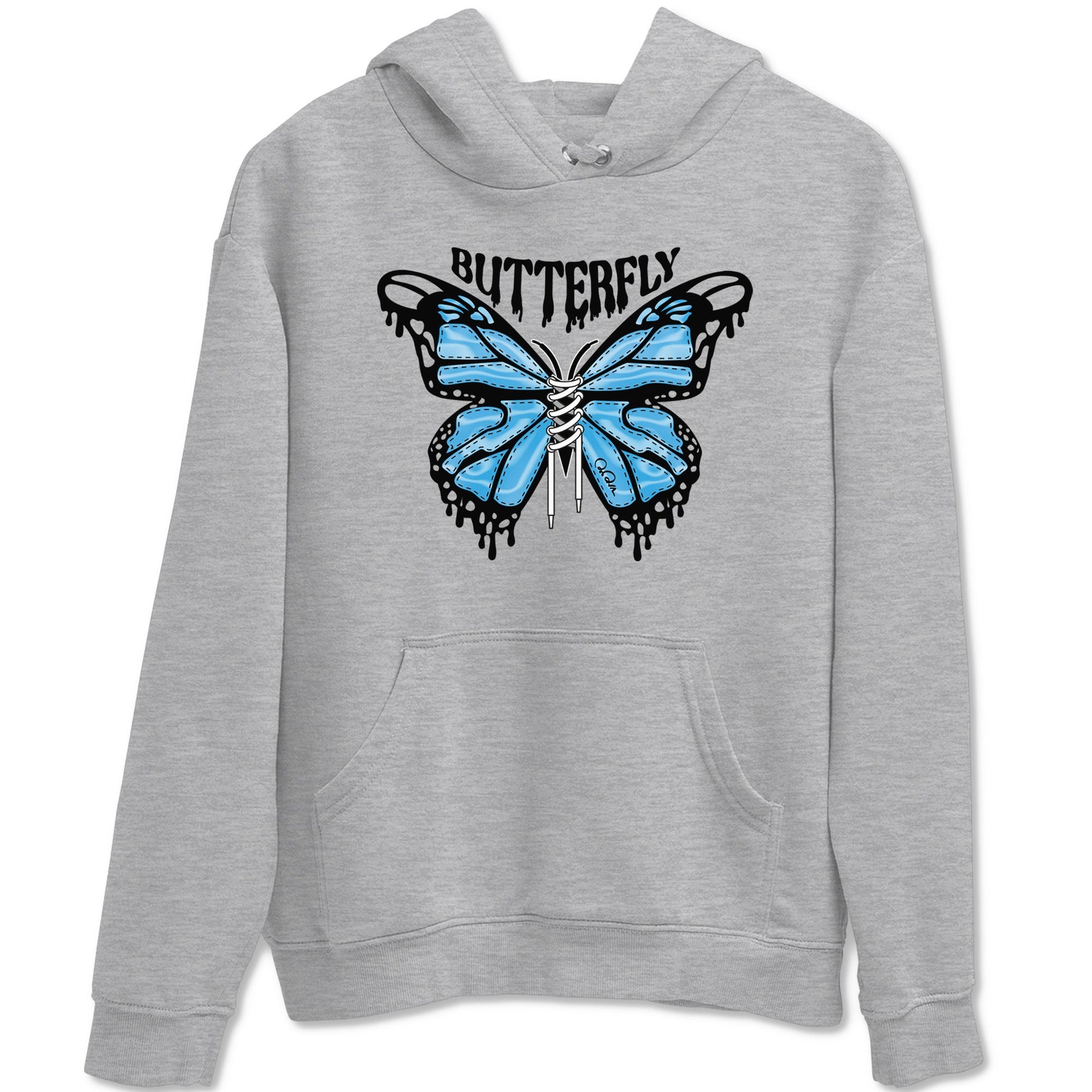 9s Powder Blue shirt to match jordans Butterfly sneaker tees Air Jordan 9 Powder Blue SNRT Sneaker Release Tees unisex cotton Heather Grey 2 crew neck shirt