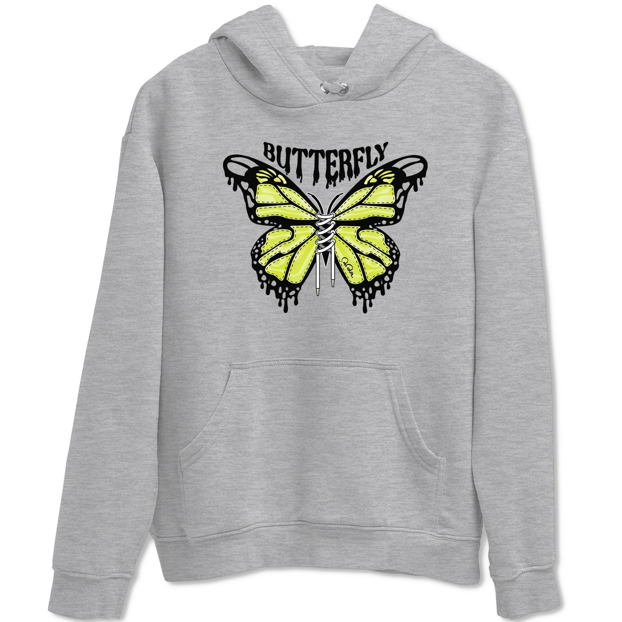 Dunk Mid Premium shirt to match jordans Butterfly sneaker tees halloween horror nights Nike Dunk Halloween SNRT Sneaker Release Tees Unisex Heather Grey 2 T-Shirt