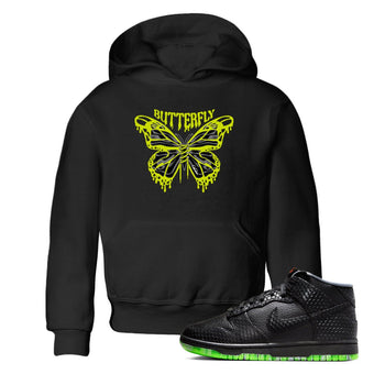 Dunk Mid Premium shirt to match jordans Butterfly sneaker tees halloween horror nights Nike Dunk Halloween SNRT Sneaker Release Tees Baby Toddler Black 1 T-Shirt