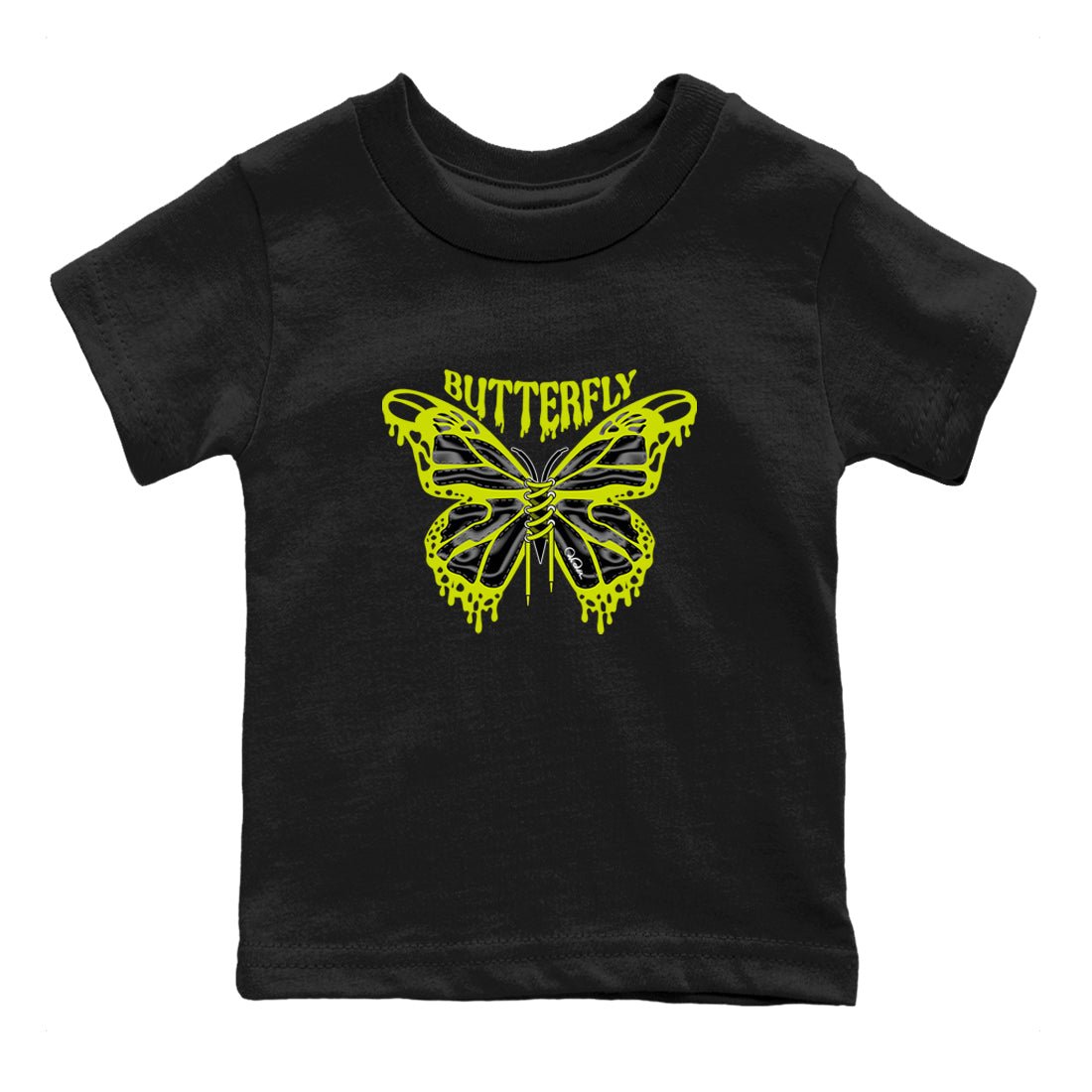 Dunk Mid Premium shirt to match jordans Butterfly sneaker tees halloween horror nights Nike Dunk Halloween SNRT Sneaker Release Tees Baby Toddler Black 2 T-Shirt