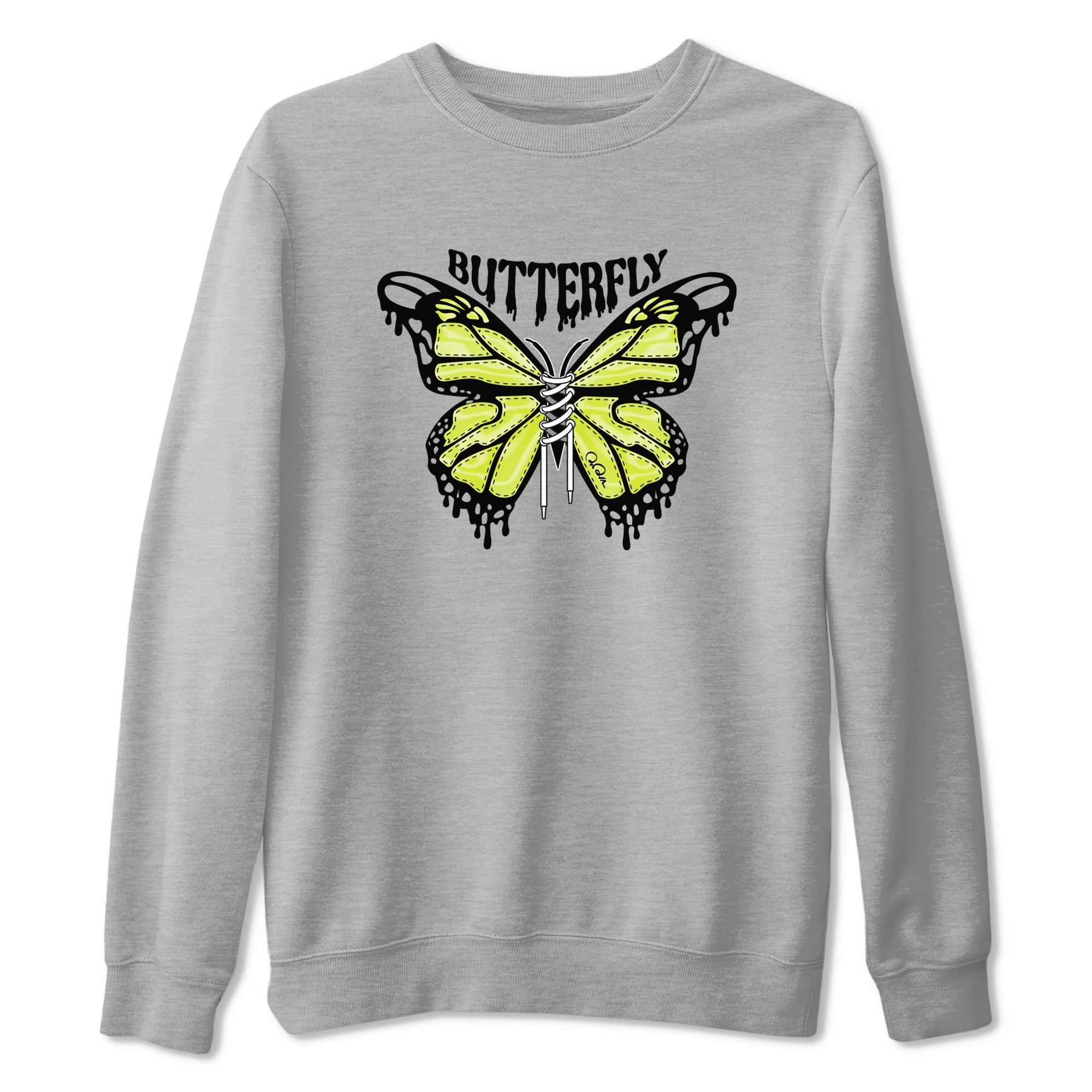Dunk Mid Premium shirt to match jordans Butterfly sneaker tees halloween horror nights Nike Dunk Halloween SNRT Sneaker Release Tees Unisex Heather Grey 2 T-Shirt