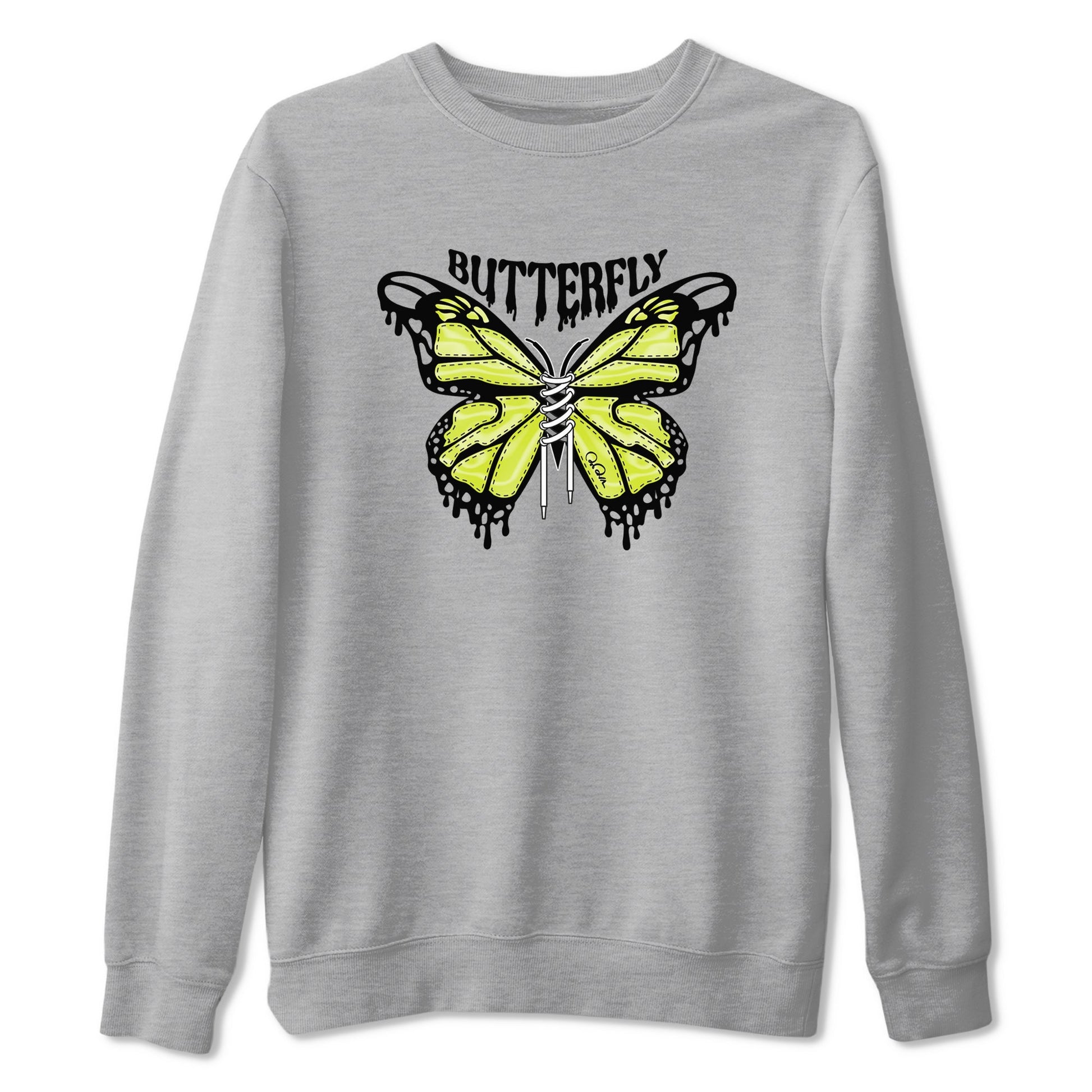 Dunk Mid Premium shirt to match jordans Butterfly sneaker tees halloween horror nights Nike Dunk Halloween SNRT Sneaker Release Tees Unisex Heather Grey 2 T-Shirt