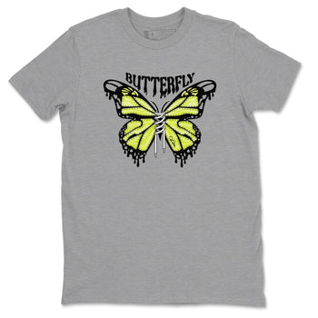 Dunk Mid Premium shirt to match jordans Butterfly sneaker tees halloween horror nights Nike Dunk Halloween SNRT Sneaker Release Tees Unisex Heather Grey 2 T-Shirt