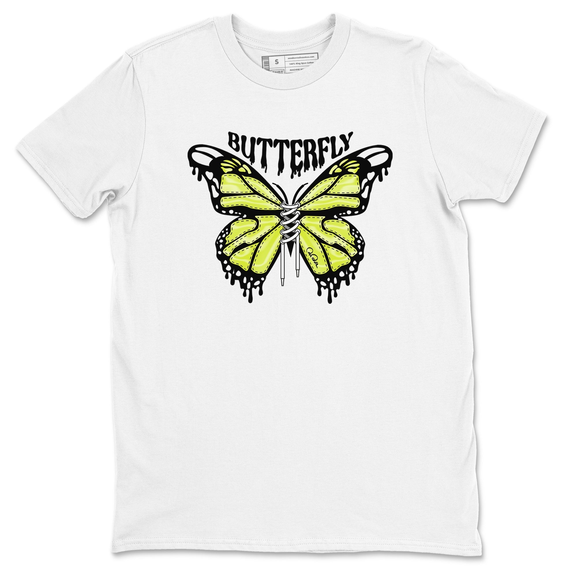 Dunk Mid Premium shirt to match jordans Butterfly sneaker tees halloween horror nights Nike Dunk Halloween SNRT Sneaker Release Tees Unisex White 2 T-Shirt
