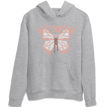 Dunk Rose Whisper shirt to match jordans Butterfly sneaker tees Nike Dunk LowRose Whisper SNRT Sneaker Release Tees Unisex Heather Grey 2 T-Shirt