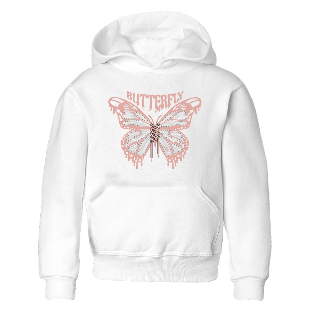 Dunk Rose Whisper shirt to match jordans Butterfly sneaker tees Nike Dunk LowRose Whisper SNRT Sneaker Release Tees Baby Toddler White 2 T-Shirt