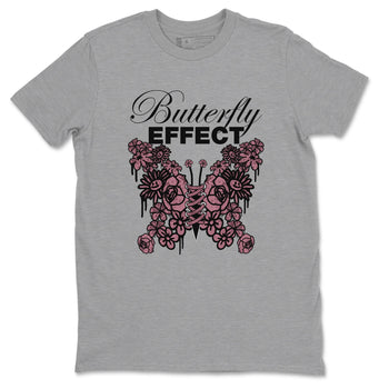 Air Jordan 1 Mauve shirt to match jordans Butterfly Effect sneaker tees AJ1 Mauve SNRT Sneaker Release Tees Unisex Heather Grey 2 T-Shirt