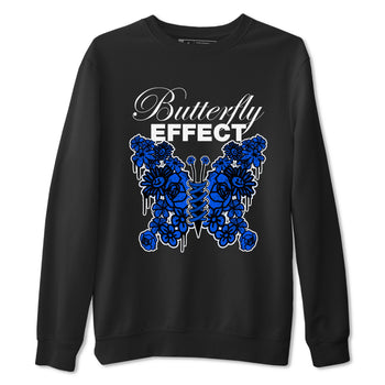 Air Jordan 1 Royal Reimagined shirt to match jordans Butterfly Effect sneaker tees AJ1 Royal Reimagined SNRT Sneaker Release Tees Unisex Black 2 T-Shirt