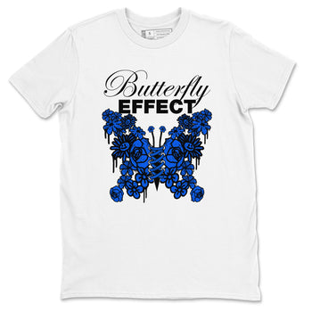 Air Jordan 1 Royal Reimagined shirt to match jordans Butterfly Effect sneaker tees AJ1 Royal Reimagined SNRT Sneaker Release Tees Unisex White 2 T-Shirt