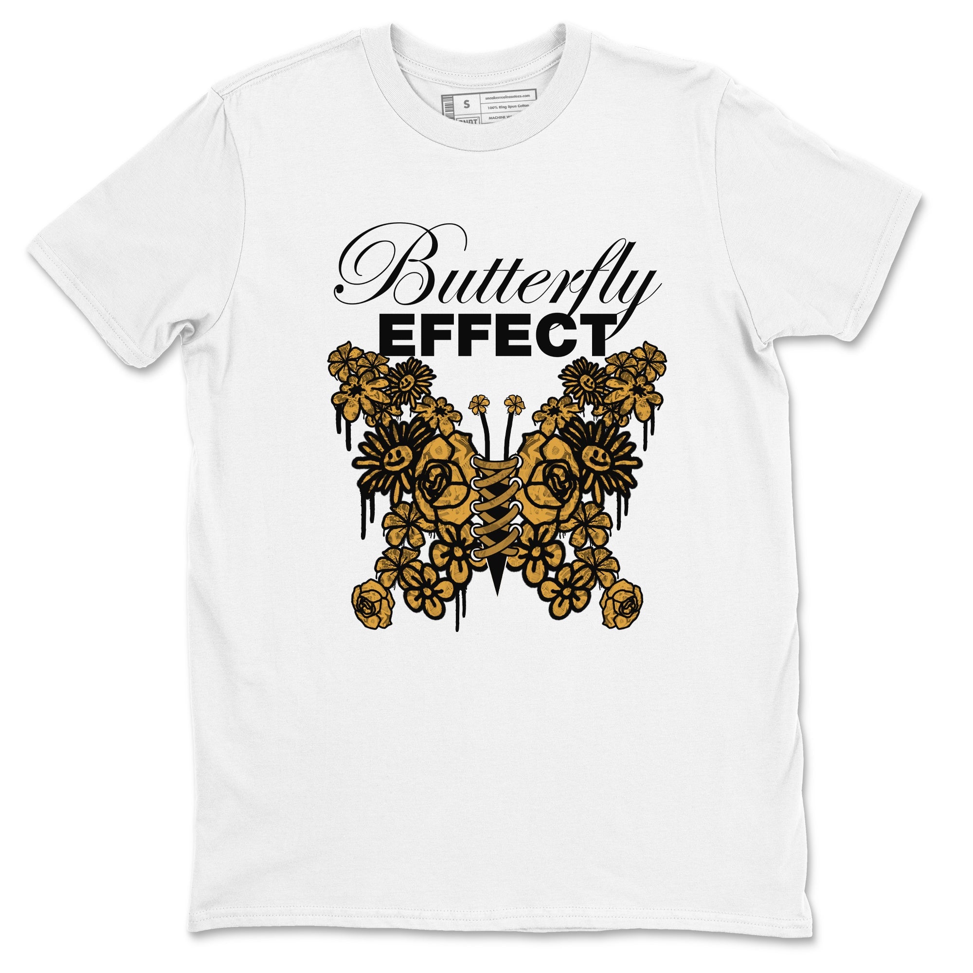 Air Jordan 13 Wheat shirt to match jordans Butterfly Effect sneaker tees AJ13 Wheat SNRT Sneaker Release Tees Unisex White 2 T-Shirt