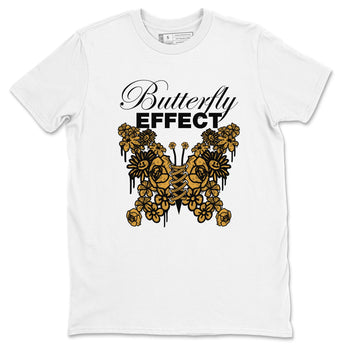 Air Jordan 13 Wheat shirt to match jordans Butterfly Effect sneaker tees AJ13 Wheat SNRT Sneaker Release Tees Unisex White 2 T-Shirt