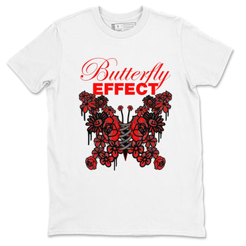 4s Bred Reimagined shirt to match jordans Butterfly Effect sneaker tees Air Jordan 4 Bred Reimagined SNRT Sneaker Release Tees Unisex White 2 T-Shirt