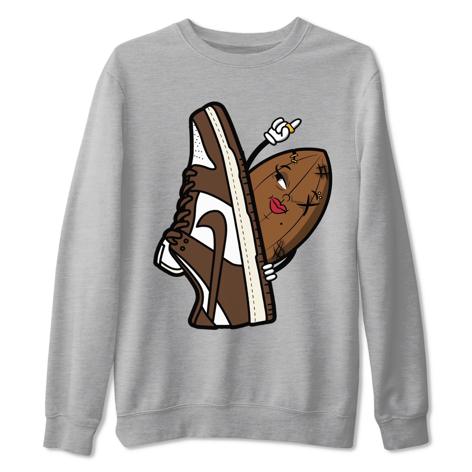Dunk Low Cacao Wow shirt to match jordans Cacao Friend sneaker tees Special Valentine's Day Couple Shirt Dunk Cacao Wow SNRT Sneaker Tees Sneaker Matching Shirt Unisex Heather Grey 2 T-Shirt