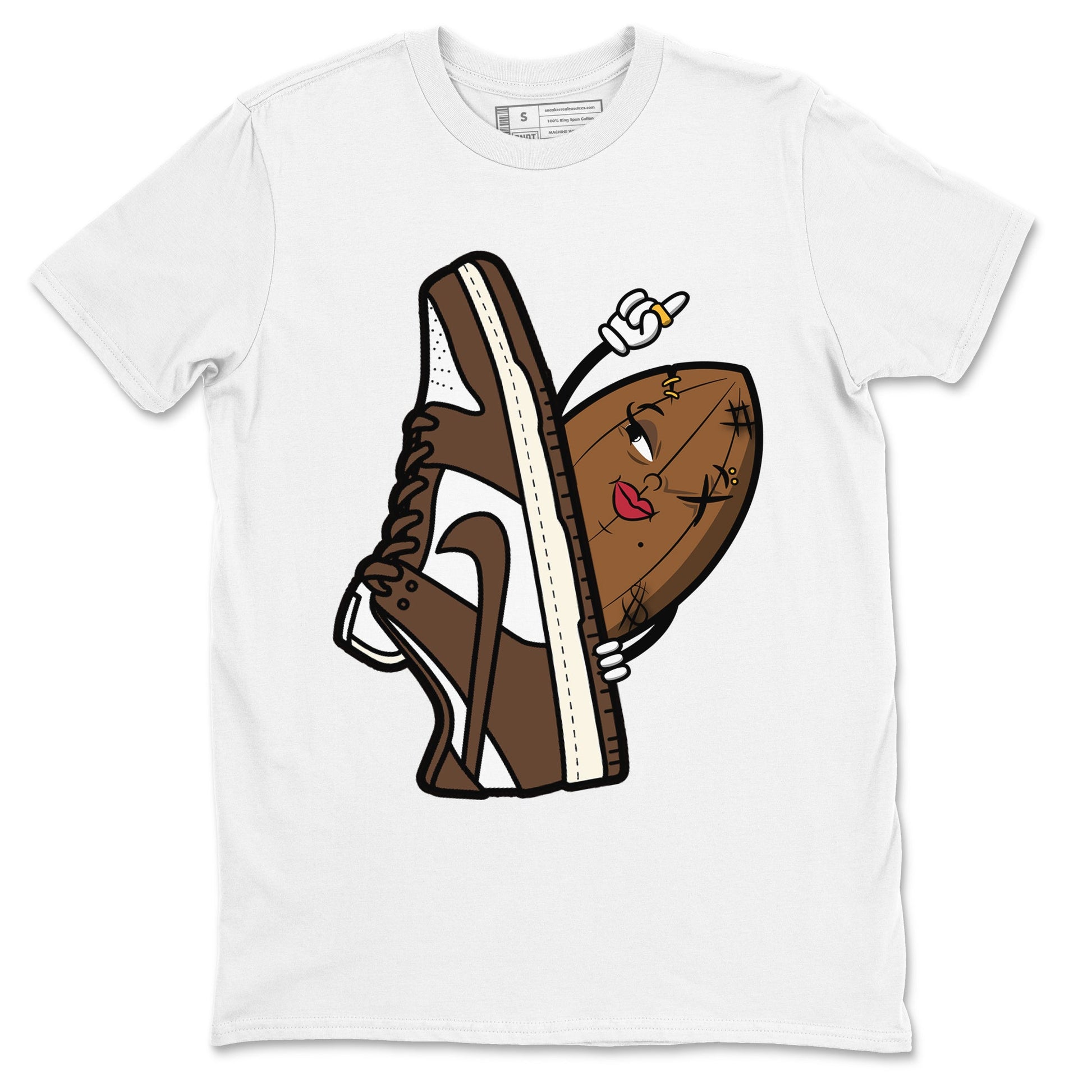 Dunk Low Cacao Wow shirt to match jordans Cacao Friend sneaker tees Special Valentine's Day Couple Shirt Dunk Cacao Wow SNRT Sneaker Tees Sneaker Matching Shirt Unisex White 2 T-Shirt