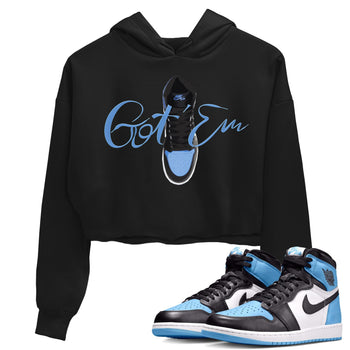 Air Jordan 1 Retro High OG UNC Toe Shirt to match Jordans Caligraphy Shoe Lace Sneaker Tees 1s UNC Toe SNRT Sneaker Release Tees Crop T-Shirts Black 1