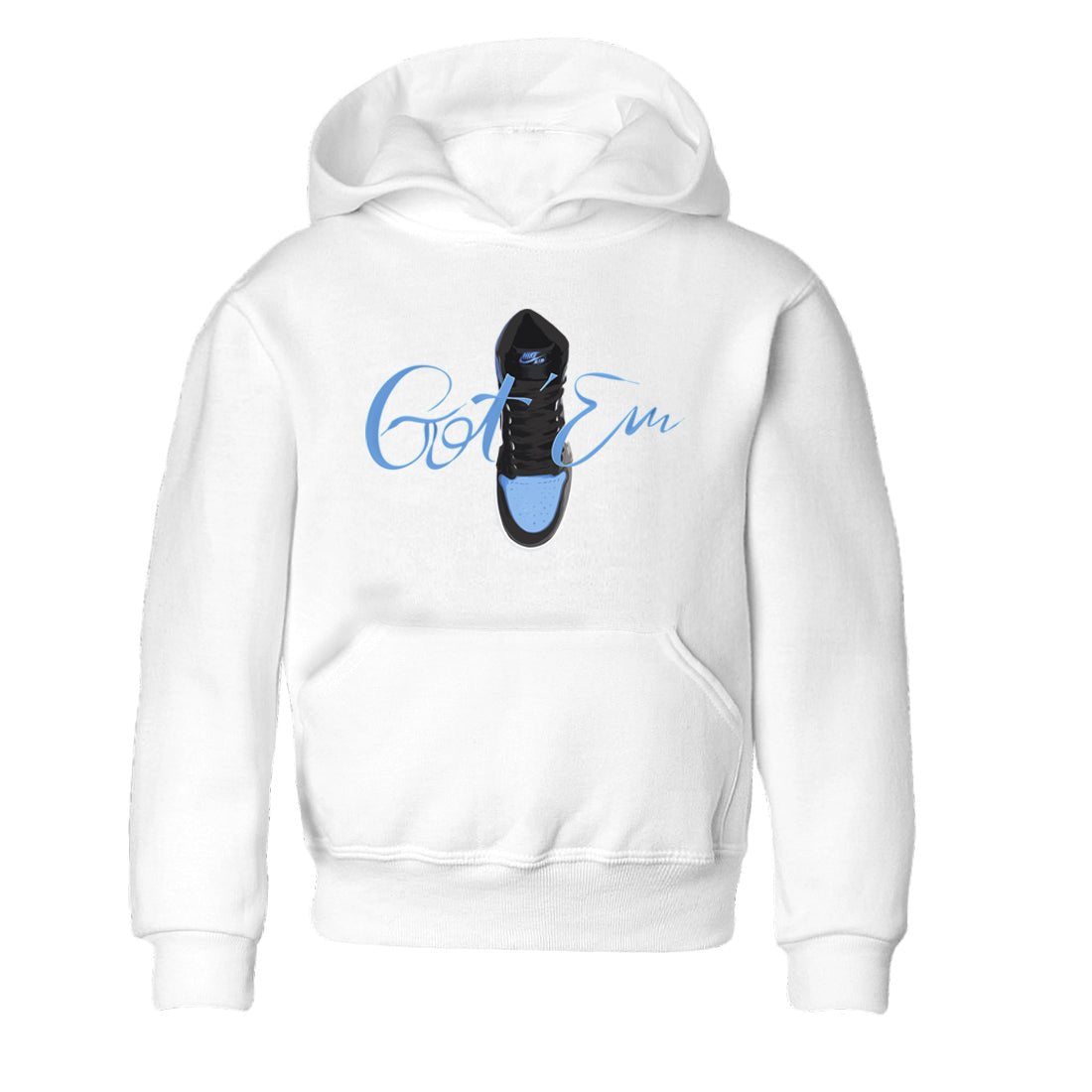 Air Jordan 1 Retro High OG UNC Toe Shirt to match Jordans Caligraphy Shoe Lace Sneaker Tees 1s UNC Toe SNRT Sneaker Release Tees Kids and Baby Tees White 2