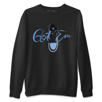 Air Jordan 1 Retro High OG UNC Toe Shirt to match Jordans Caligraphy Shoe Lace Sneaker Tees 1s UNC Toe SNRT Sneaker Release Tees Crew Neck T-Shirts Black 2