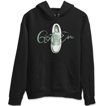 Dunk Mica Green Sneaker Match Tees Caligraphy Shoe Lace Sneaker Tees Dunk Low Mica Green Sneaker Release Tees Unisex Shirts Black 2
