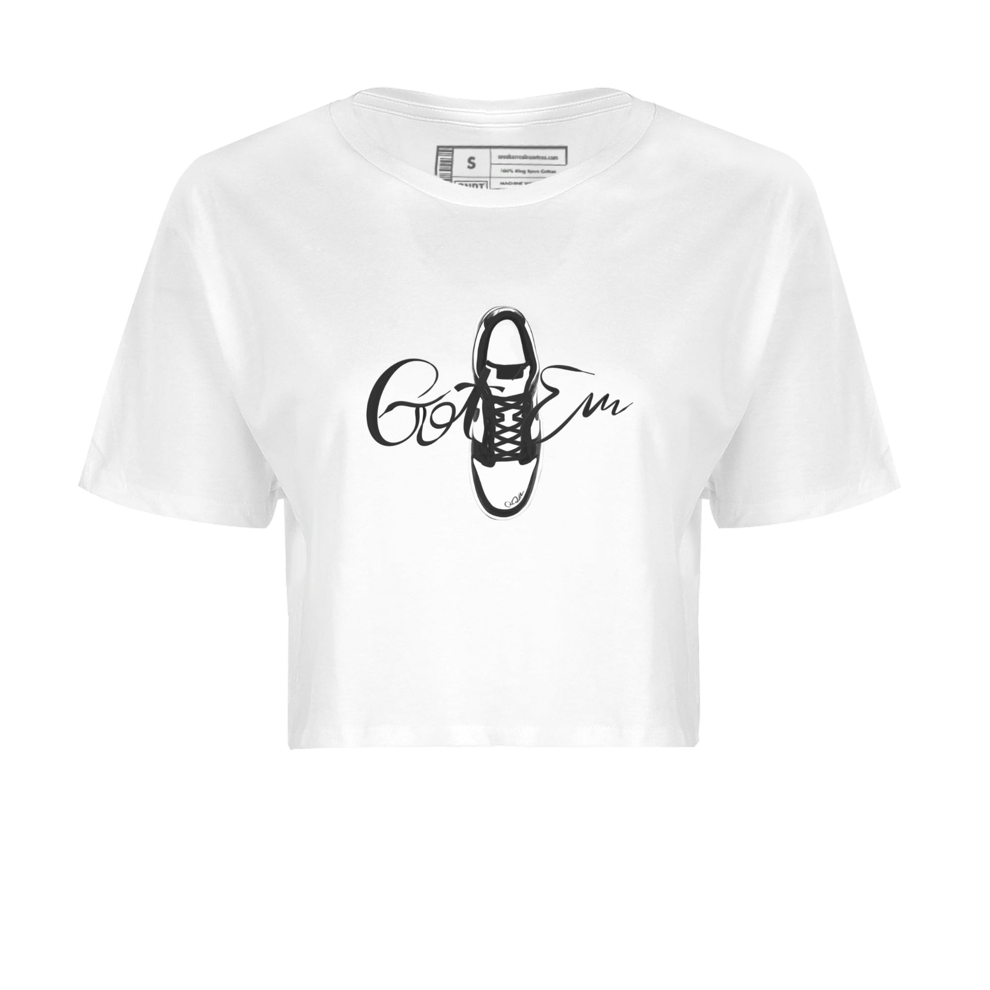 Dunk Panda Sneaker Match Tees Caligraphy Shoe Lace Sneaker Tees Dunk Low White Black SNRT Sneaker Release Tees Women's Shirts White 2