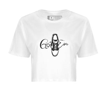 Dunk Panda Sneaker Match Tees Caligraphy Shoe Lace Sneaker Tees Dunk Low White Black SNRT Sneaker Release Tees Women's Shirts White 2