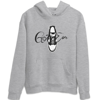 Dunk Panda Sneaker Match Tees Caligraphy Shoe Lace Sneaker Tees Dunk Low White Black SNRT Sneaker Release Tees Unisex Shirts Heather Grey 2