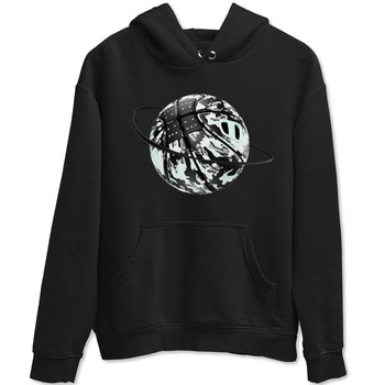 3s Green Glow shirt to match jordans Camo Basketball Planet sneaker tees Air Jordan 3 Green Glow SNRT Sneaker Release Tees unisex cotton Black 2 crew neck shirt