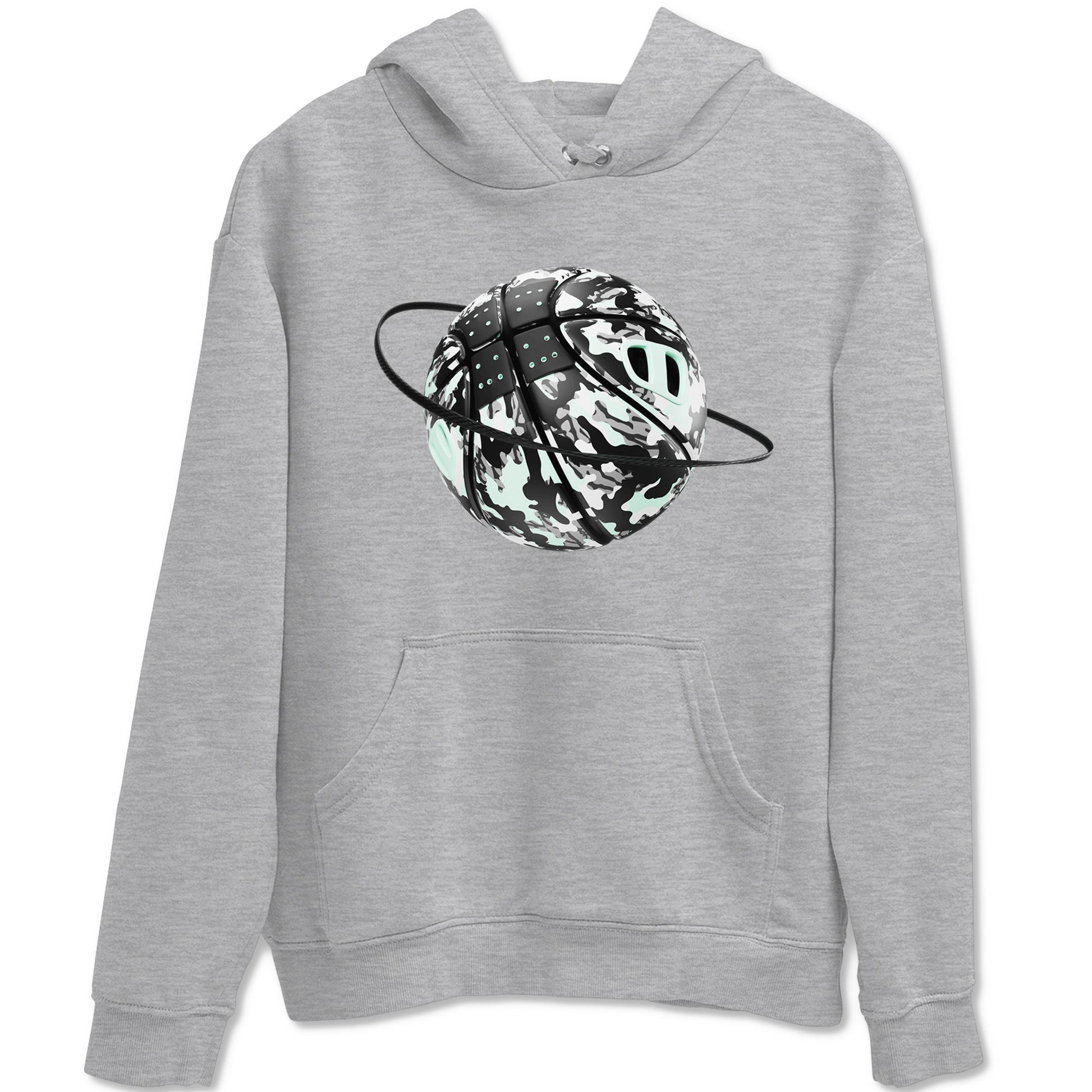 3s Green Glow shirt to match jordans Camo Basketball Planet sneaker tees Air Jordan 3 Green Glow SNRT Sneaker Release Tees unisex cotton Heather Grey 2 crew neck shirt
