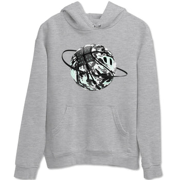 3s Green Glow shirt to match jordans Camo Basketball Planet sneaker tees Air Jordan 3 Green Glow SNRT Sneaker Release Tees unisex cotton Heather Grey 2 crew neck shirt