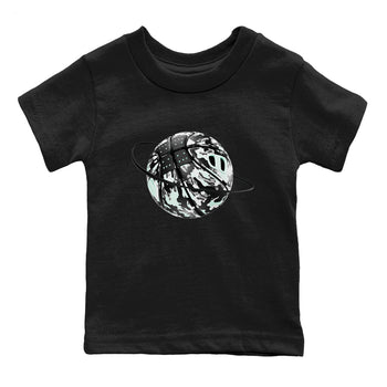 3s Green Glow shirt to match jordans Camo Basketball Planet sneaker tees Air Jordan 3 Green Glow SNRT sneaker release tees baby toddler Black 2 cotton Shirt