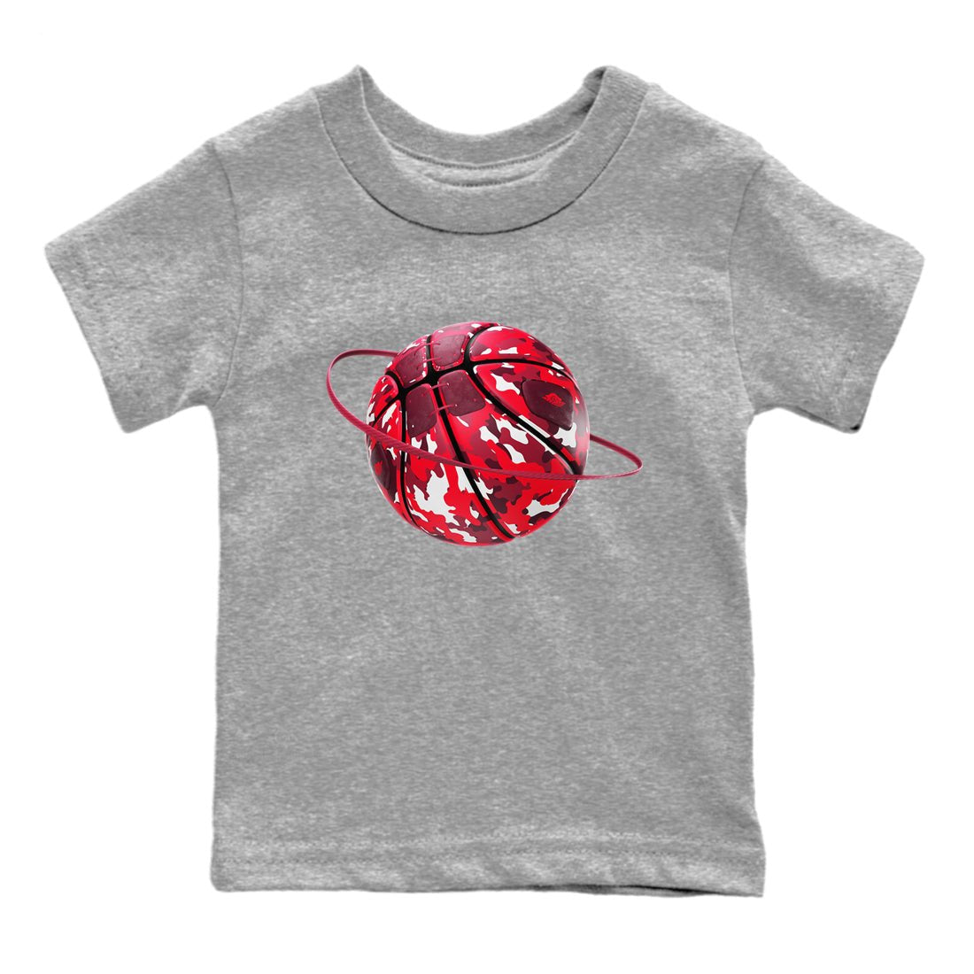 Air Force 1 Layers of Love shirt to match jordans Camo Basketball Planet sneaker tees af1 Layers of Love SNRT sneaker release tees baby toddler Heather Grey 2 cotton Shirt