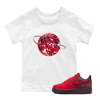 Air Force 1 Layers of Love shirt to match jordans Camo Basketball Planet sneaker tees af1 Layers of Love SNRT sneaker release tees baby toddler White 1 cotton Shirt