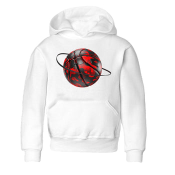 Air Jordan 1 Satin Bred shirt to match jordans Camo Basketball Planet sneaker tees AJ1Satin Bred SNRT Sneaker Release Tees Baby Toddler White 2 T-Shirt